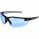 Edge Eyewear Zorge G2 Safety Glasses Black Frame / Light Blue Lenses, Universal DZ113-G2