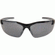 Edge Eyewear Zorge G2 Safety Glasses Black Frame / Silver Mirror Lenses, Universal DZ117-G2