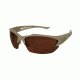 Edge Tactical Acid Gambit Matte Frame, Polarized Copper Lens Glasses, Desert Sand, TSG735, EDEMO1