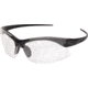 Edge Tactical Eyewear Sharp Thin Temple Sunglasses, Soft-Touch Matte Black Frame / Clear Vapor Shield Lens, One Size, SSE611-TT