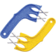 Edgemaker All In 2 System, Four Step Sharpening System, Blue Handle Has Restoring And Sharpening Steels, Yellow Handle Has Honing And Polishing Steels, EM350