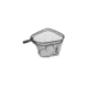 EGO S2 Xlarge 24in PVC Net Head, Black/Red, Xlarge, 72156A