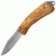 EKA Swede 92, Masur Wood Handle, Plain w/Sheath EKA-607708