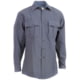 Elbeco Textrop2 Zippered Long Sleeve Polyester Shirt - Men's, French Blue, 14.5 in, 33 in, Z319N+145-33