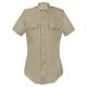 Elbeco Women's California Highway Patrol Ss Shirts, Tan - 8687N-28