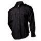 Mens, Navy, Distinction Long Sleeve Plain Pocket Shirts, Without Creases