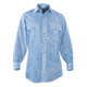 Elbeco Paragon Plus Short Sleeve Poplin Shirt, 20 in, 39 in, Blue, TP878-19-39