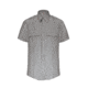 Elbeco TexTrop2 Zippered Short Sleeve Polyester Shirt - Mens, 17 in, Gray, Z3311N-17