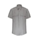 Elbeco TexTrop2 Short Sleeve Polyester Shirt - Mens, 19 in, Gray, Z3311N-19