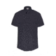 Elbeco TexTrop2 Zippered Short Sleeve Polyester Shirt - Mens, 17.5 in, Navy, Z3314N-17.5