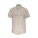 Elbeco TexTrop2 Zippered Short Sleeve Polyester Shirt - Mens, 16.5 in, Silver Tan, Z3312N-16.5