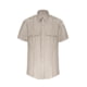 Elbeco TexTrop2 Short Sleeve Polyester Shirt - Mens, 17.5 in, Silver Tan, Z3312N-17.5