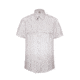 Elbeco TexTrop2 Zippered Short Sleeve Polyester Shirt - Mens, 22 in, White, Z3310N-22