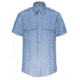Elbeco TexTrop2 Short Sleeve Polyester Shirt - Men's, 17 in, Blue, Z3313N-17