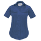 Elbeco Womens Navy Paragon Plus Short Sleeve Shirt - P854LC-48