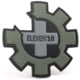 Eleven 10 Logo PVC Patch, Black, E10-LP-BLK