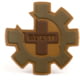 Eleven 10 Logo PVC Patch, FDE, E10-LP-FDE