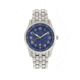 Elevon Garrison Bracelet Watch W/Date, Silver/Blue, ELE105-4