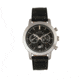 Elevon Langley Chronograph Leather-Band Watch W/ Date, Black, ELE103-3