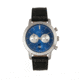 Elevon Langley Chronograph Leather-Band Watch W/ Date, Blue/Black, ELE103-6
