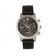 Elevon Langley Chronograph Leather-Band Watch W/ Date, Charcoal/Black, ELE103-5