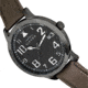 Elevon Sabre Watch w/Date - Mens, Black/Brown, One Size, ELE121-5
