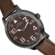 Elevon Sabre Watch w/Date - Mens, Goldenrod/Brown, One Size, ELE121-6