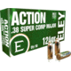 Eley Ammunition Eley Action Competition .38 Super 124 Grain Full Metal Jacket Pistol Ammo, 50 Rounds, ELE-37000