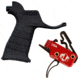 Elftmann Tactical Elftmann 3 Gun Trigger Curved 3 GUN-C W/ Stark SE-2 AR-15 Pistol Grip With CR123 Battery Storage And Sling Swivel Mount Black