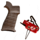 Elftmann Tactical Elftmann 3 Gun Trigger Curved 3 GUN-S W/ Stark Equipment AR Rifle Grip, Earth ANG-EA