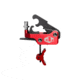 Elftmann Tactical Se Pro Curved FA Trigger, Red, SE-PRO-R-C-FA