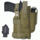Elite Survival Systems Belt Holster, Right Hand, Coyote Tan - Most 5in BBL 7681-T-RH
