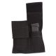 Elite Survival Systems Double Web Mag Pouch w/Flap for 9mm/40 cal. Double Column Magazines, Black, MMDP
