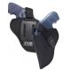 Elite Survival Systems Dura-Tek Hip Holster, Size 8, Fits Compact Autos Glock 19, Sig P250 and Springfield XD Compact, Left Hand, Black, DTBH8-LH