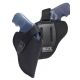 Elite Survival Systems Duratek Belt Holster, Left Hand, Fits Full Size Autos with Light/Laser, Black, DTBH12XL-RH
