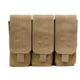 Elite Survival Systems MOLLE Triple A/R Mag Pouch, Coyote Tan, ME103-T