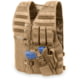 Elite Survival Systems MVP Director Tactical Holster Vest, Left Hand Holster, Coyote Tan, MVP030101-T