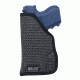 Elite Survival Systems Mainstay Clipless IWB/Pocket Holster, Ambidextrous, Black, 7L, 7130-7L