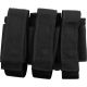 Elite Survival Systems MOLLE Triple Grenade Pouch, Black, ME183-B