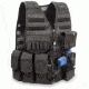 Elite Survival Systems MVP Commandant Tactical Holster Vest, Left Hand Holster, Black MVP030102-B