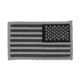 Elite Survival Systems US Flag Patches - Standard Orientation, Black/Gray/Blue, 3.5 x 2, ID-US-109