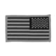 Elite Survival Systems US Flag Patches, Standard Orientation, 3.5in x 2in, Black/Gray/Blue, ID-US-109