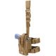 Elite Survival Systems Tactical Thigh Holster, Right Hand, Tan, 7671-T-RH