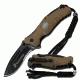 Elite Tactical Marine Spring Assisted, Tan M A1020BT