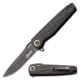 Elite Tactical Readiness Spring Assisted Knife, 3.5 in, 8Cr13 Stainless Steel, Drop Point, Not Serrated, Black, ET-A001BK