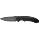 Elite Tactical Stonewashed Spring Assisted Knife, Black, Black Stonewash, Lifetime Limited Warranty, ELT-05597