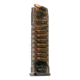 Elite Tactical Systems Carbon Smoke S&amp;W M&amp;P, 9mm, 22 Round Pistol Magazine, Black, SMK-SW9-MP-21