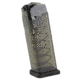 Elite Tactical Systems Carbon Smoke Series Glock 19/26 9mm 15 Round Pistol Magazine, Carbon Smoke, SMK-GLK-19-15RD