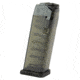 Elite Tactical Systems Carbon Smoke Series Glock 19/26 9mm 15 Round Pistol Magazine, Carbon Smoke, SMK-GLK-19-15RD