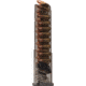 Elite Tactical Systems Carbon Smoke Series Glock 43X/28 Pistol Magazine, 9mm Luger, 19 Round, Carbon Smoke, 1 Pack, Polymer, SMK-GLK-43X-19-19RD